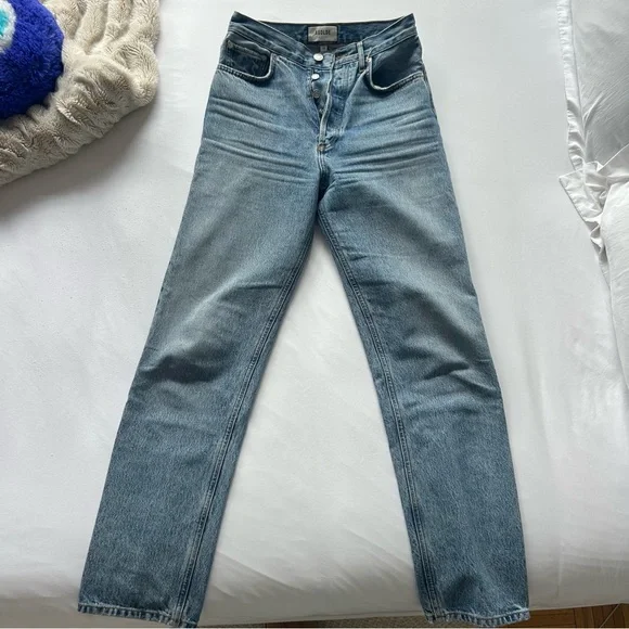 Agolde 90s Pinch Waist High Rise Straight Jean - Picture 4 of 9